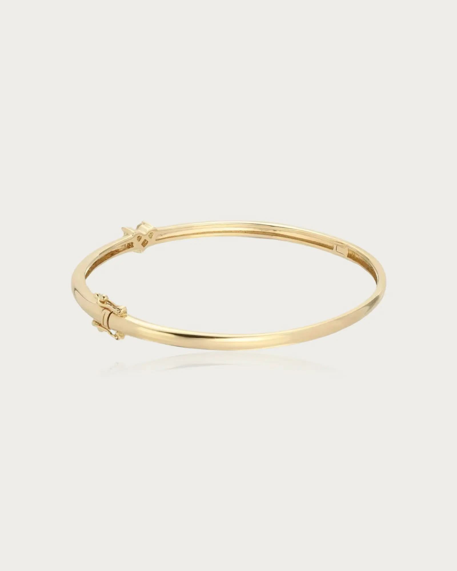 Heart Bangle Bracelet