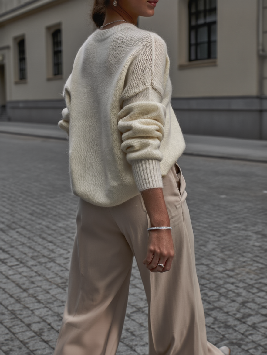 Evie Bangle - Silver
