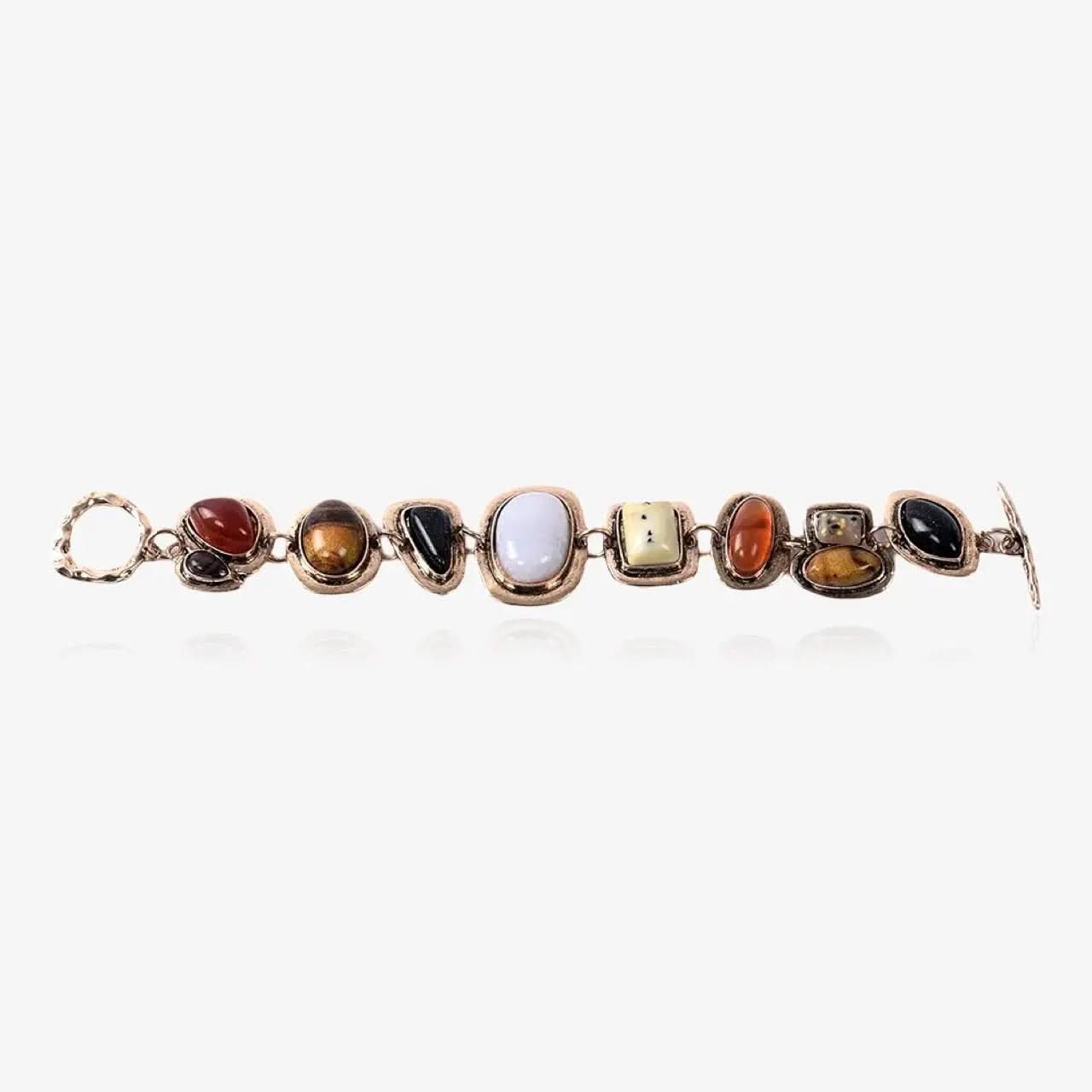 Natural Stone Boho Bracelet
