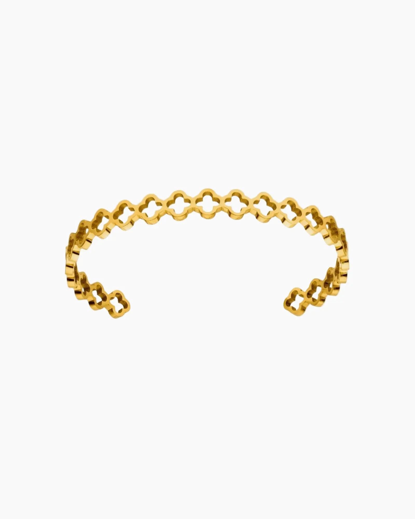 Clover Cuff Bracelet