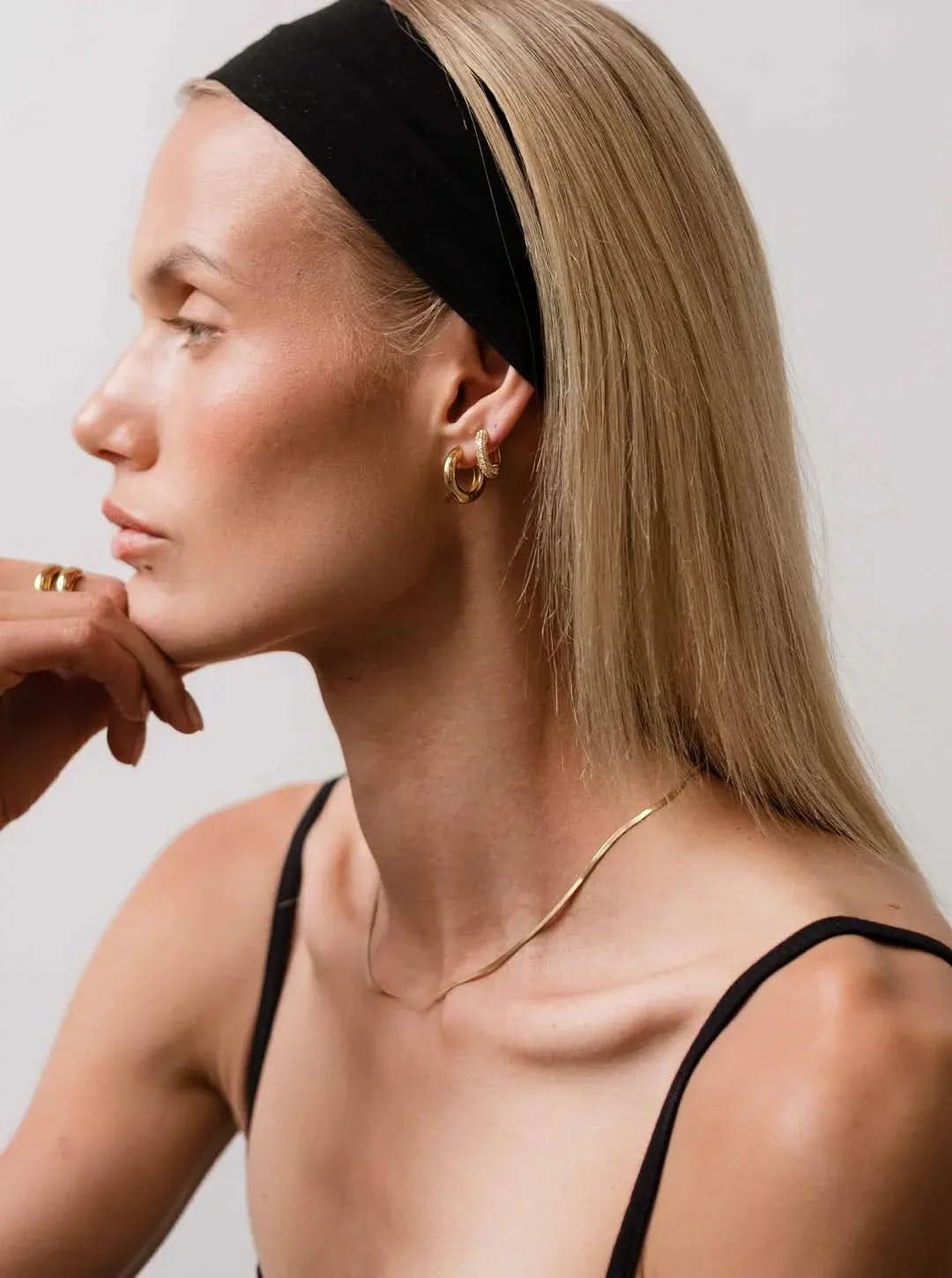 Noor Earrings – Gold