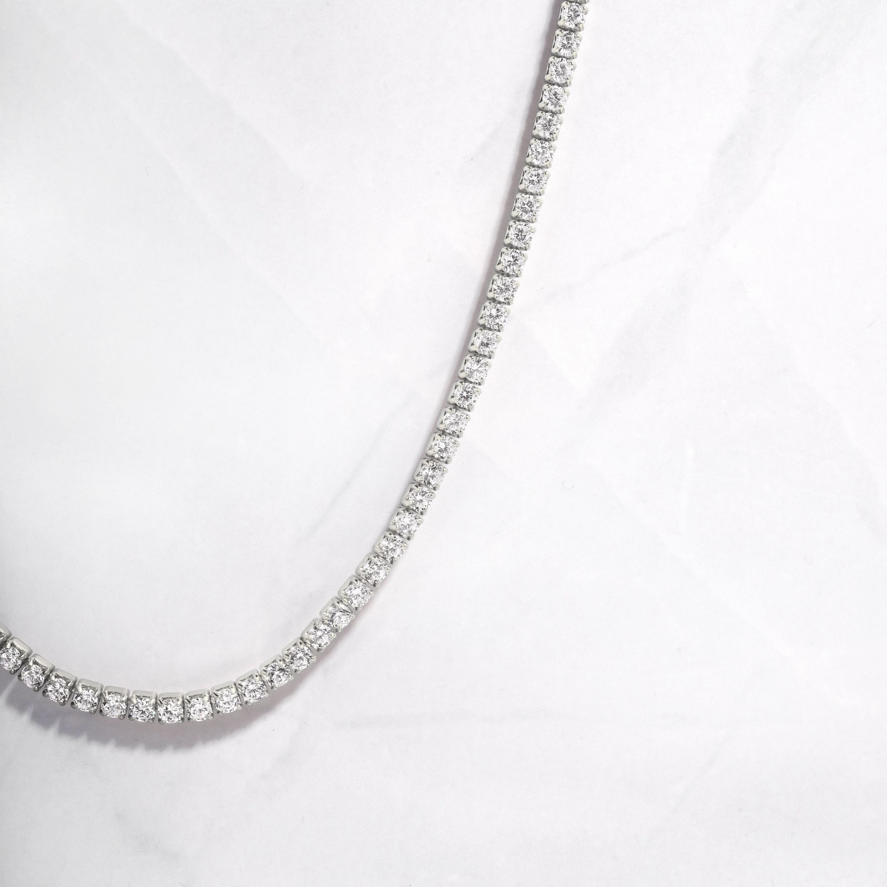 2mm Tennis Necklace