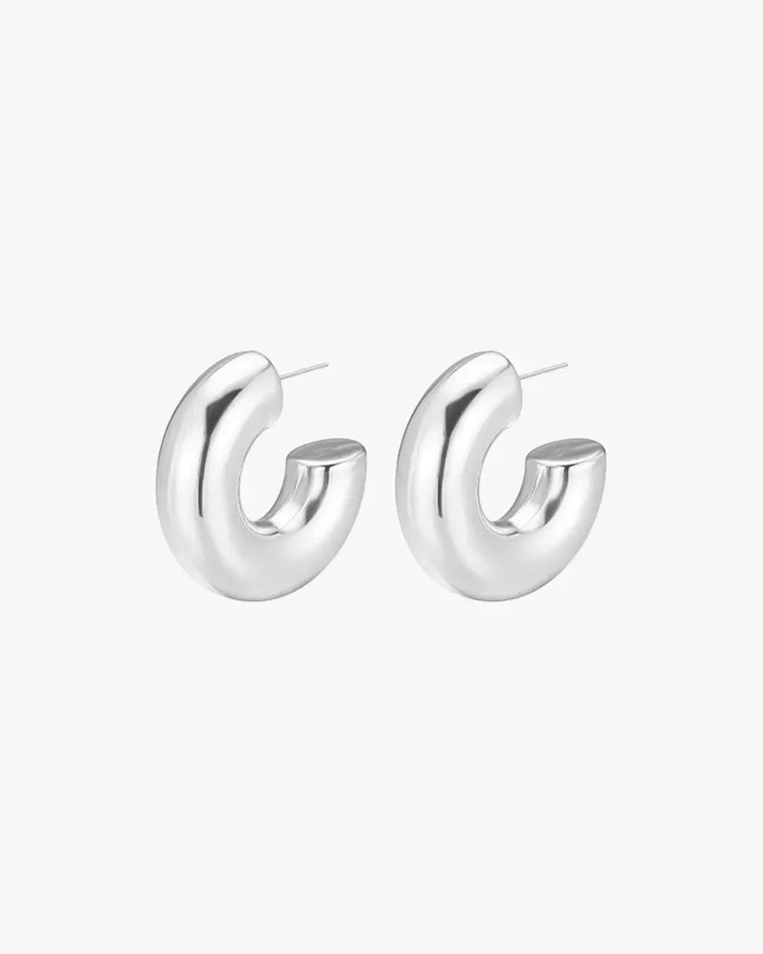 Noa Hoops – Silver