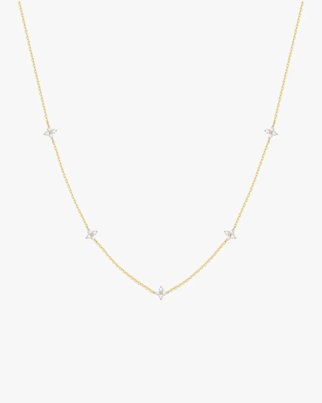 Loria Necklace Multi - Gold
