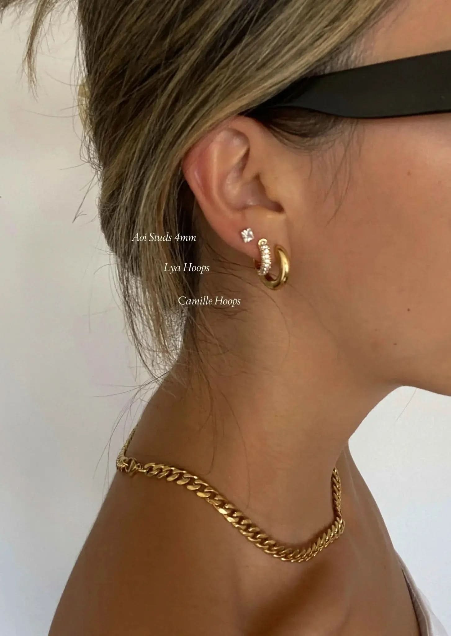 Feya Earrings - Gold