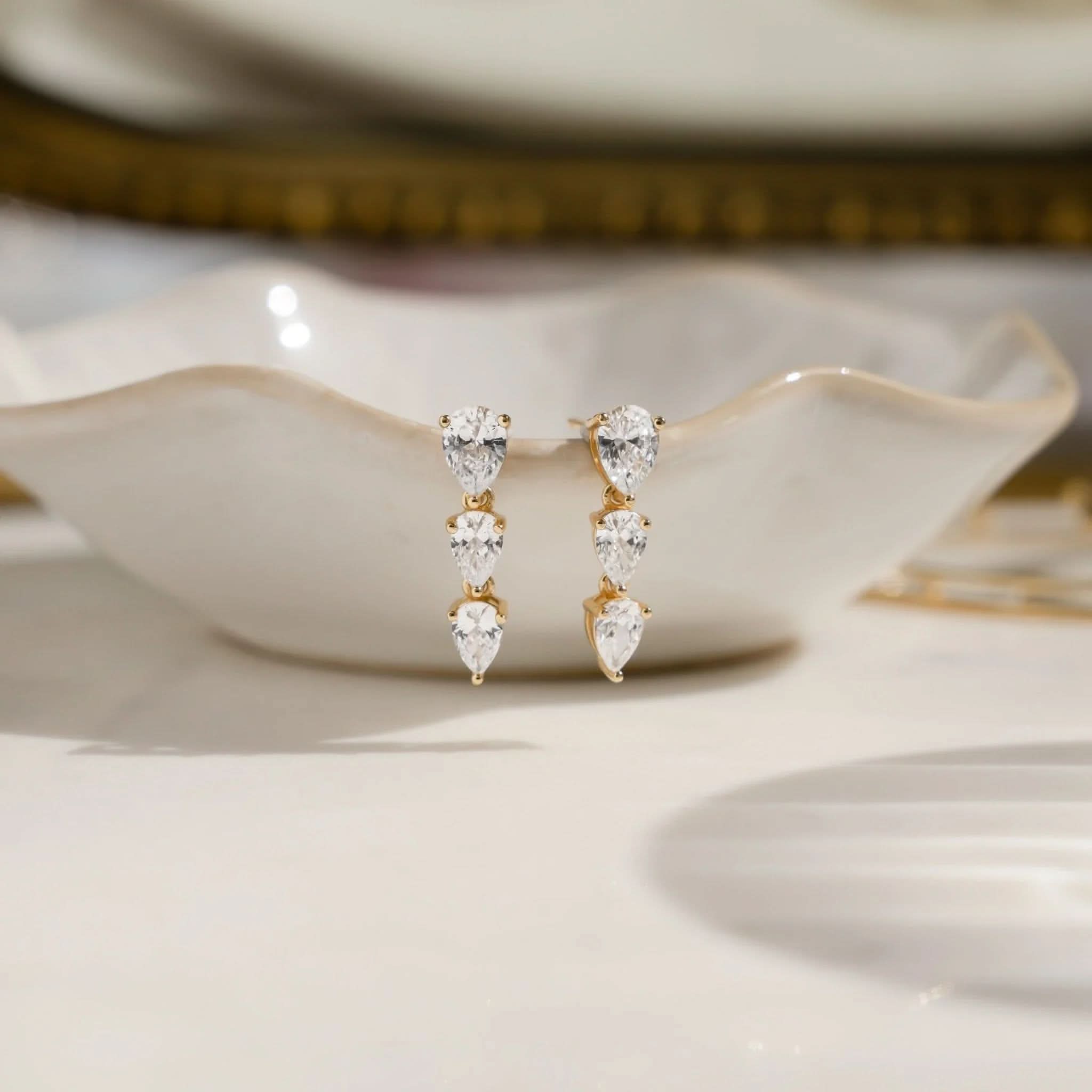 Pear Drop Earrings