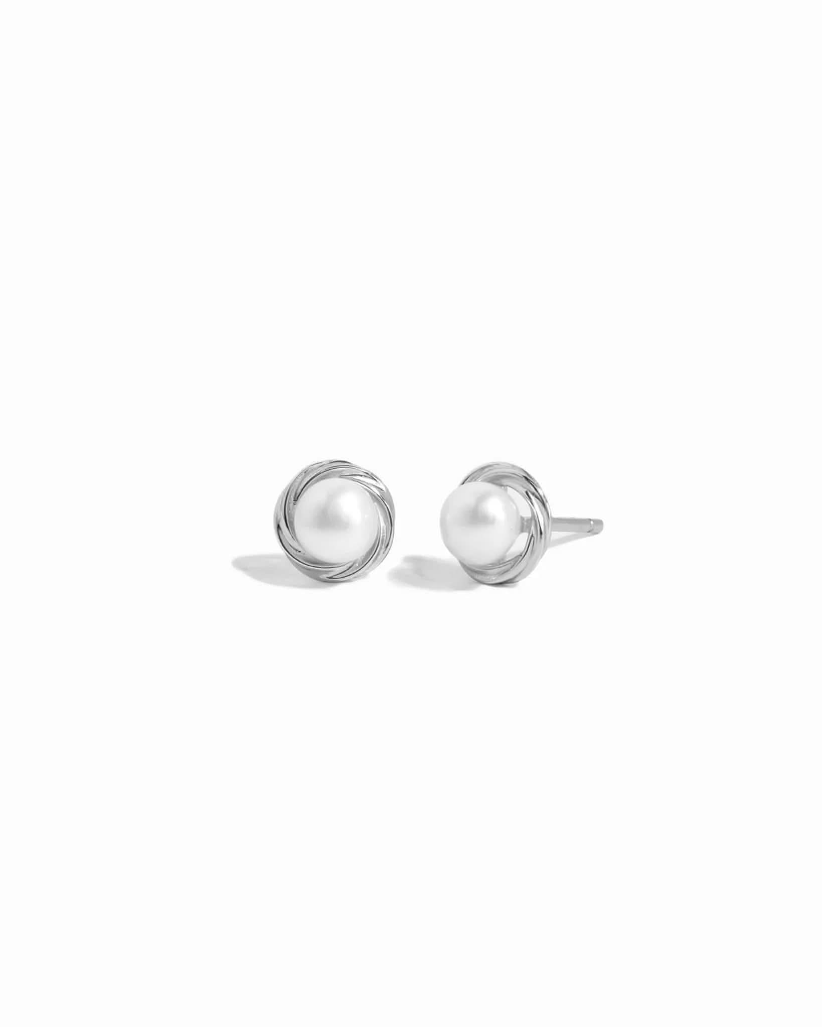 Pearl Button Studs
