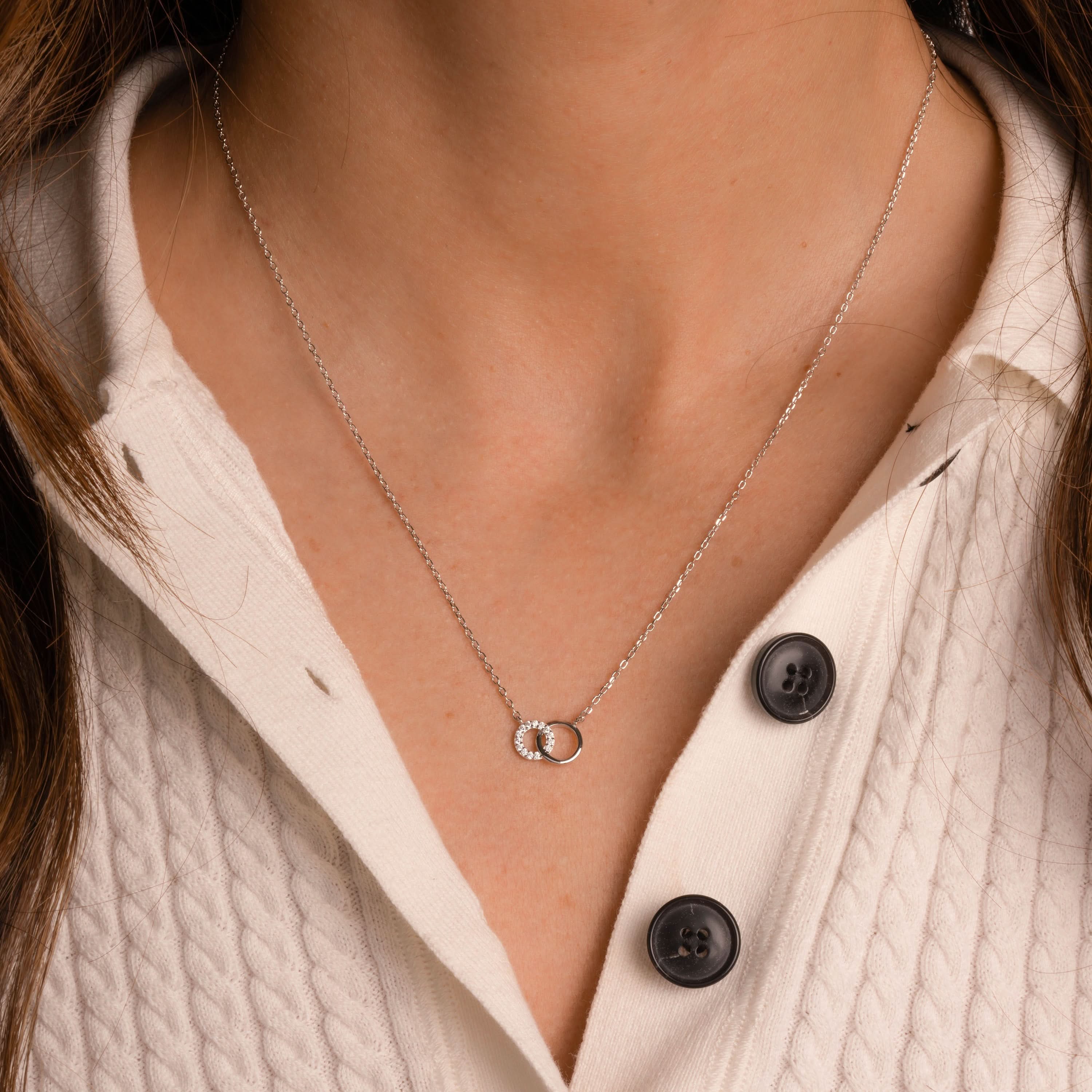 Circle Link Necklace