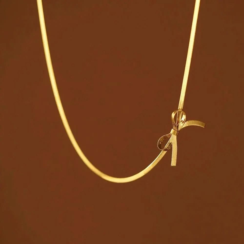 Bow Tie Flat Chain