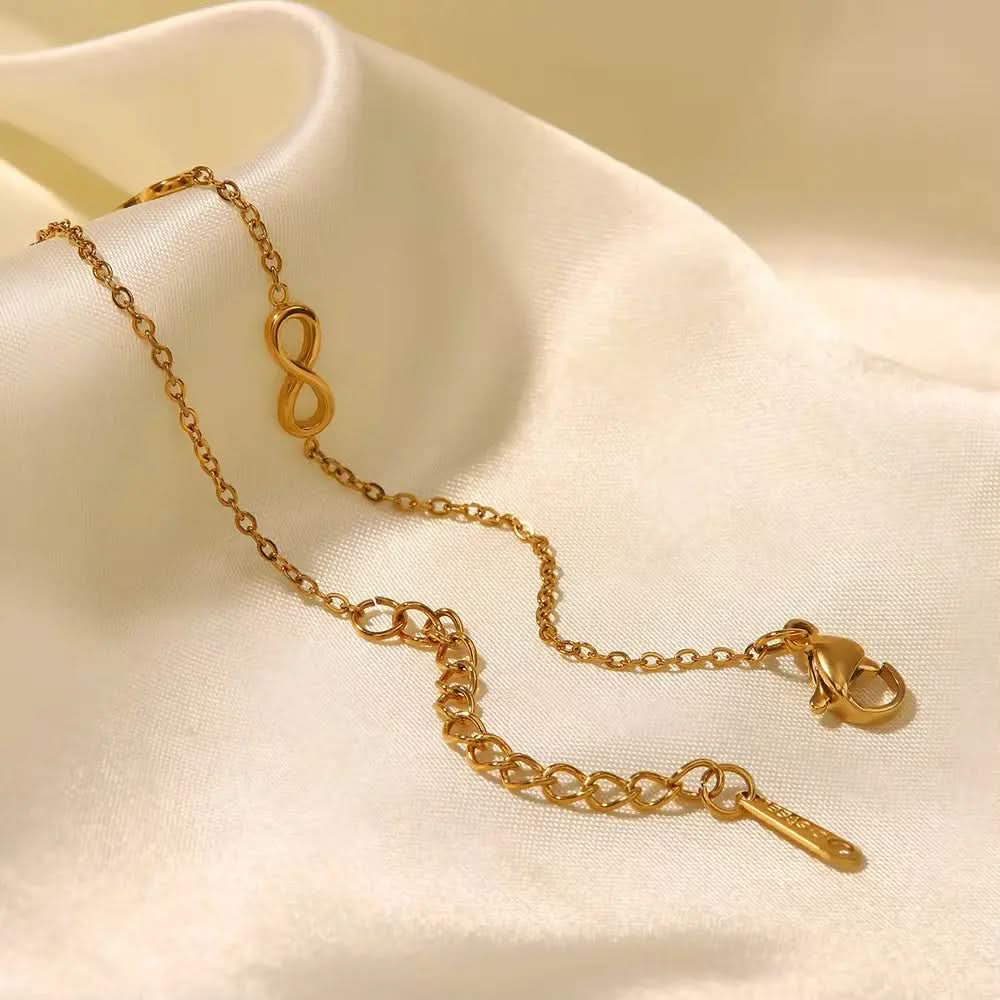 Infinity Sign Bracelet Anniversary Gift