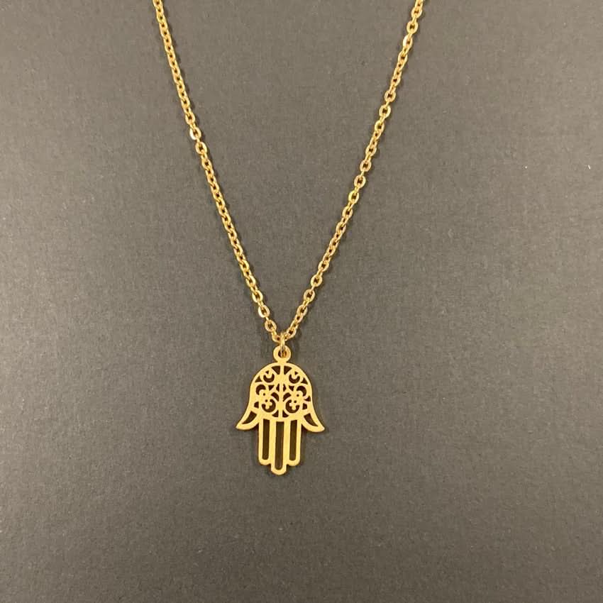 Hamsa Hand Necklace