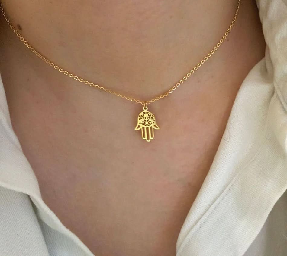 Hamsa Hand Necklace