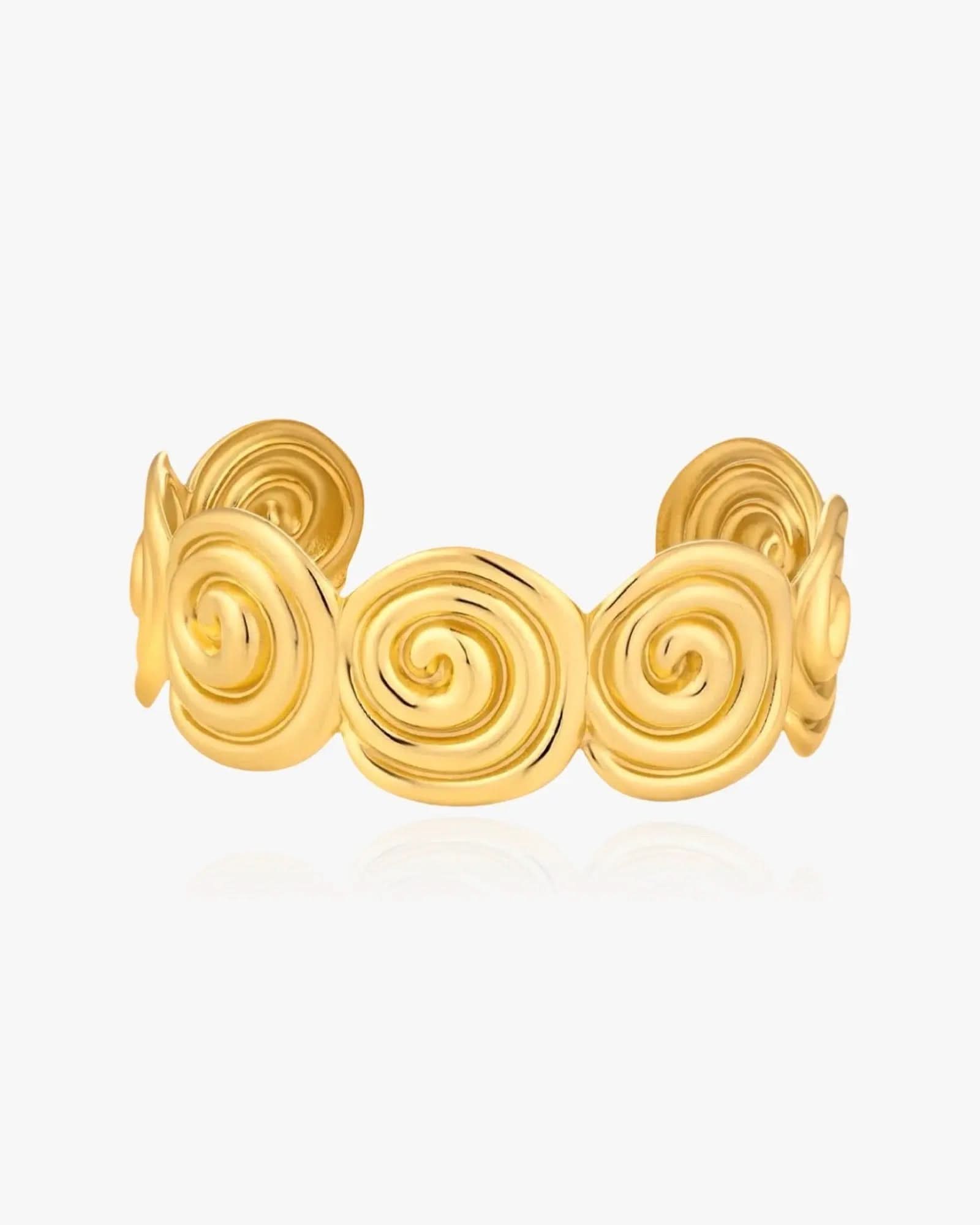 Chunky Spiral Wrap Bracelet