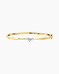 Heart Bangle Bracelet