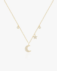 Dainty Moon Necklace