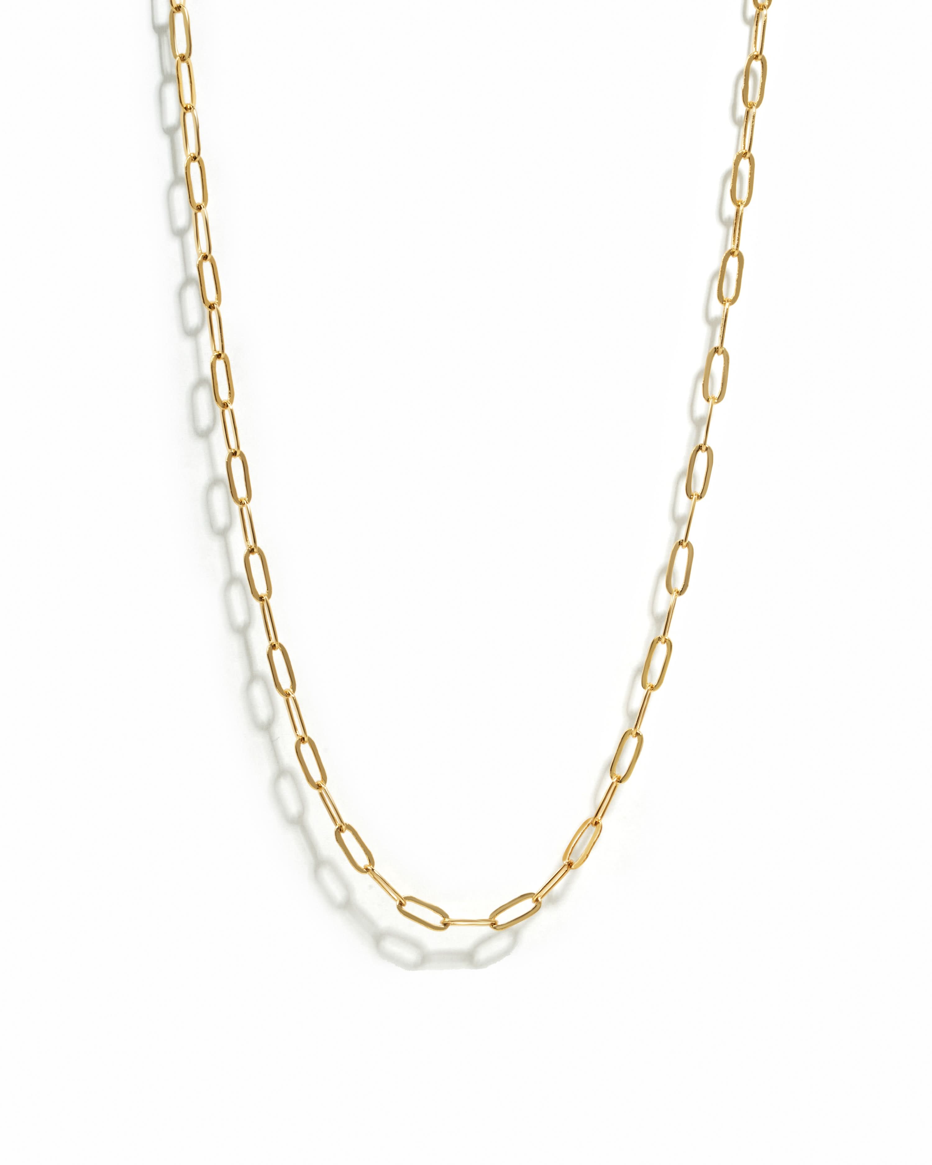 Small Paperclip Necklace