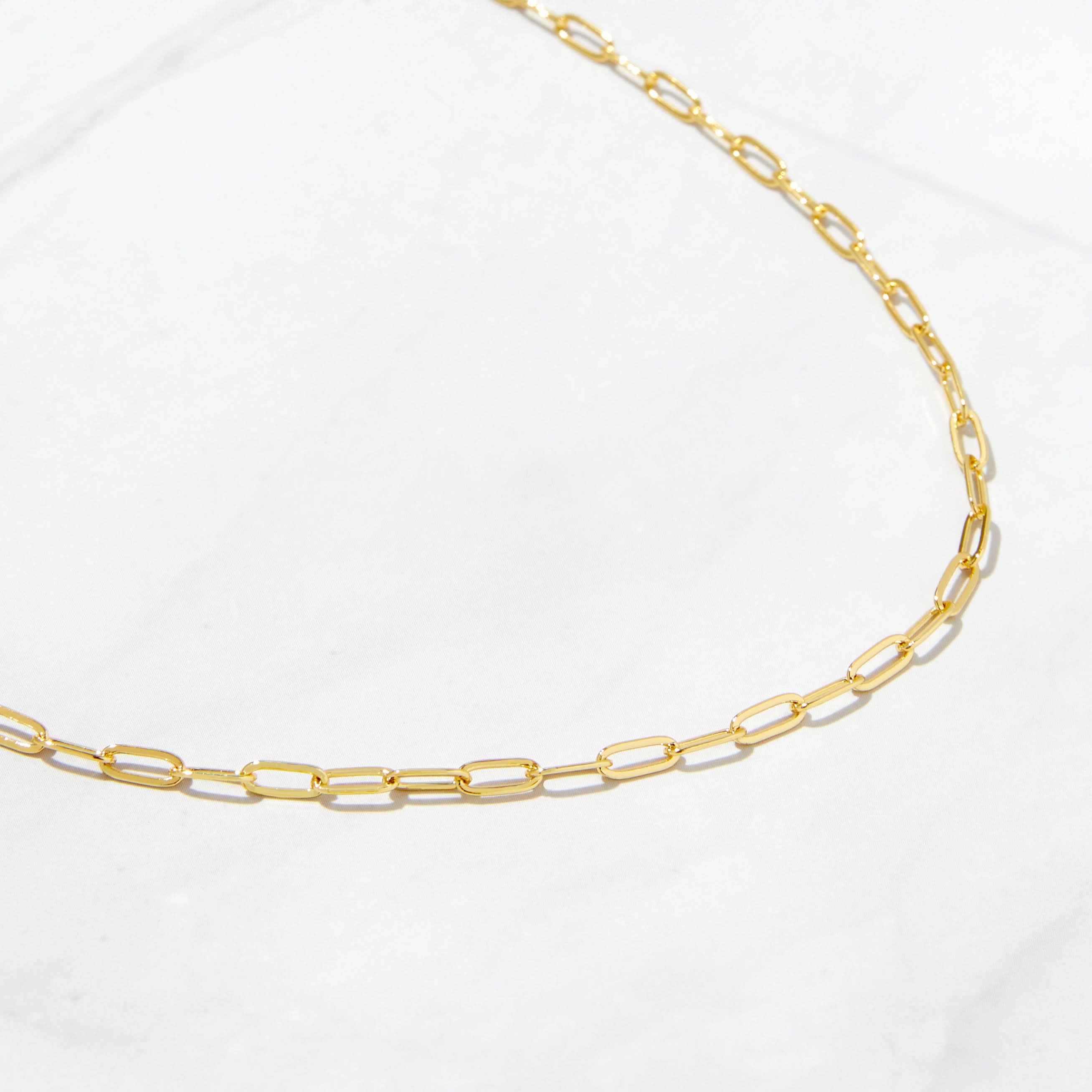 Small Paperclip Necklace