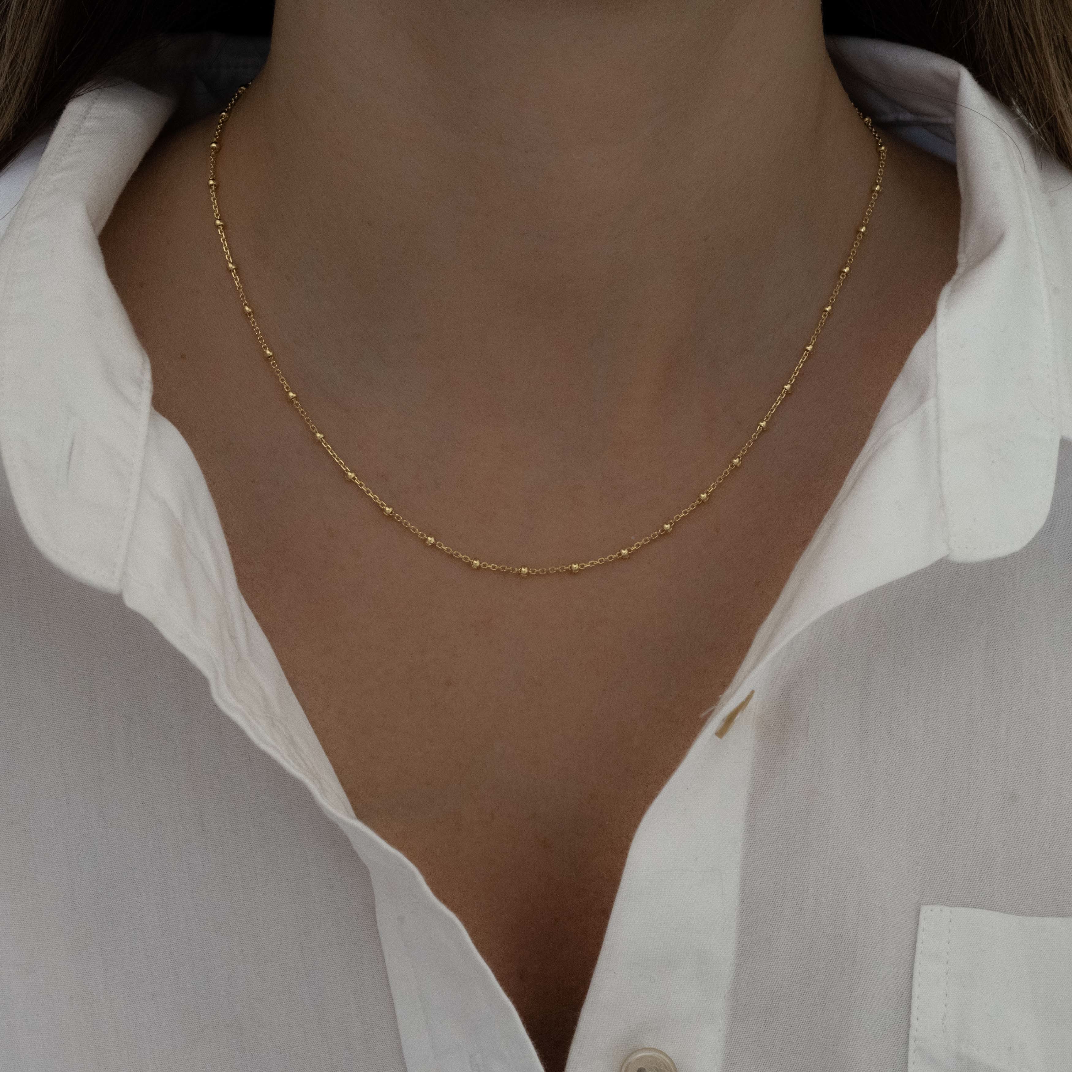 Simple Beaded Necklace