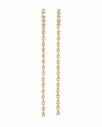 Diamond Line Earrings