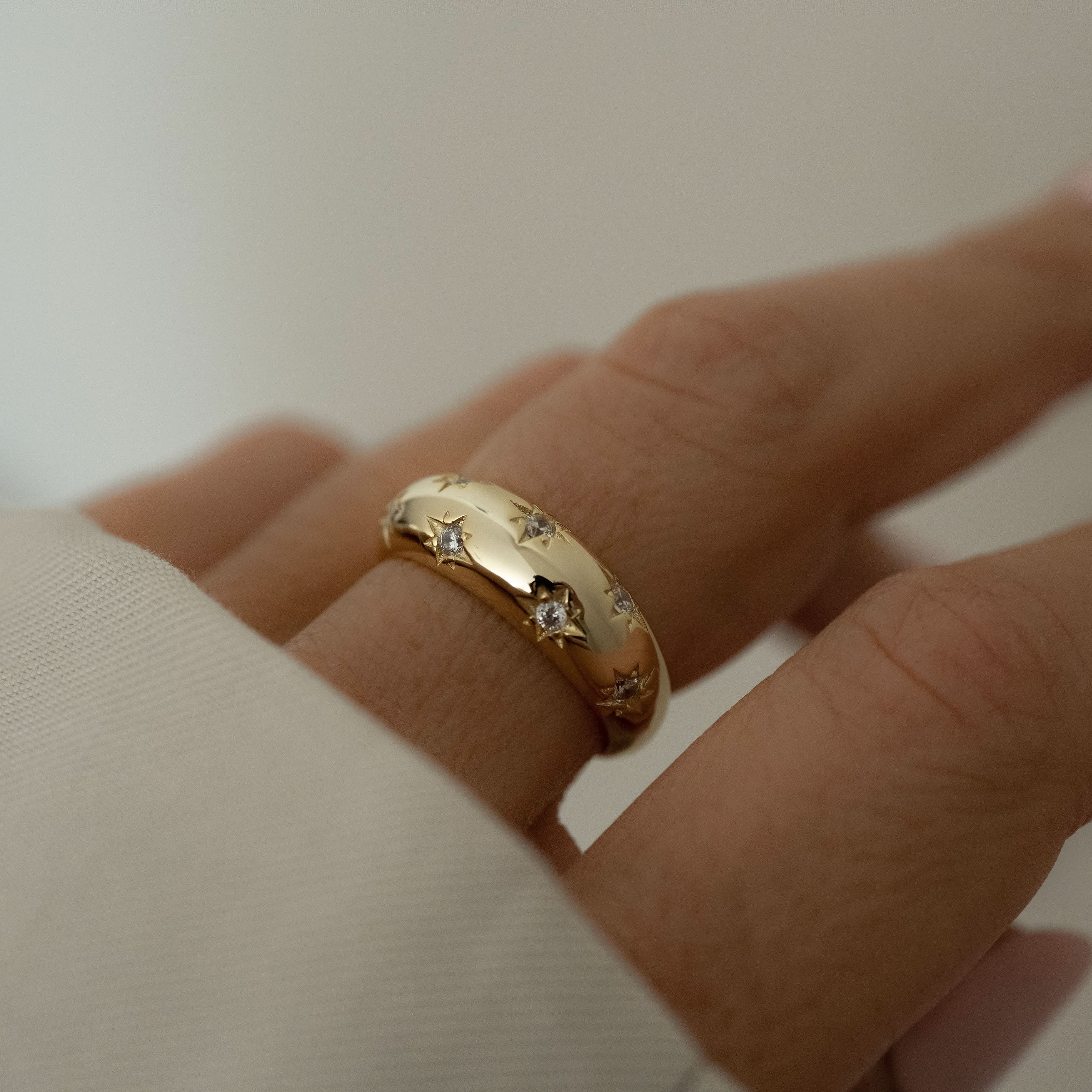 Star Dome Ring
