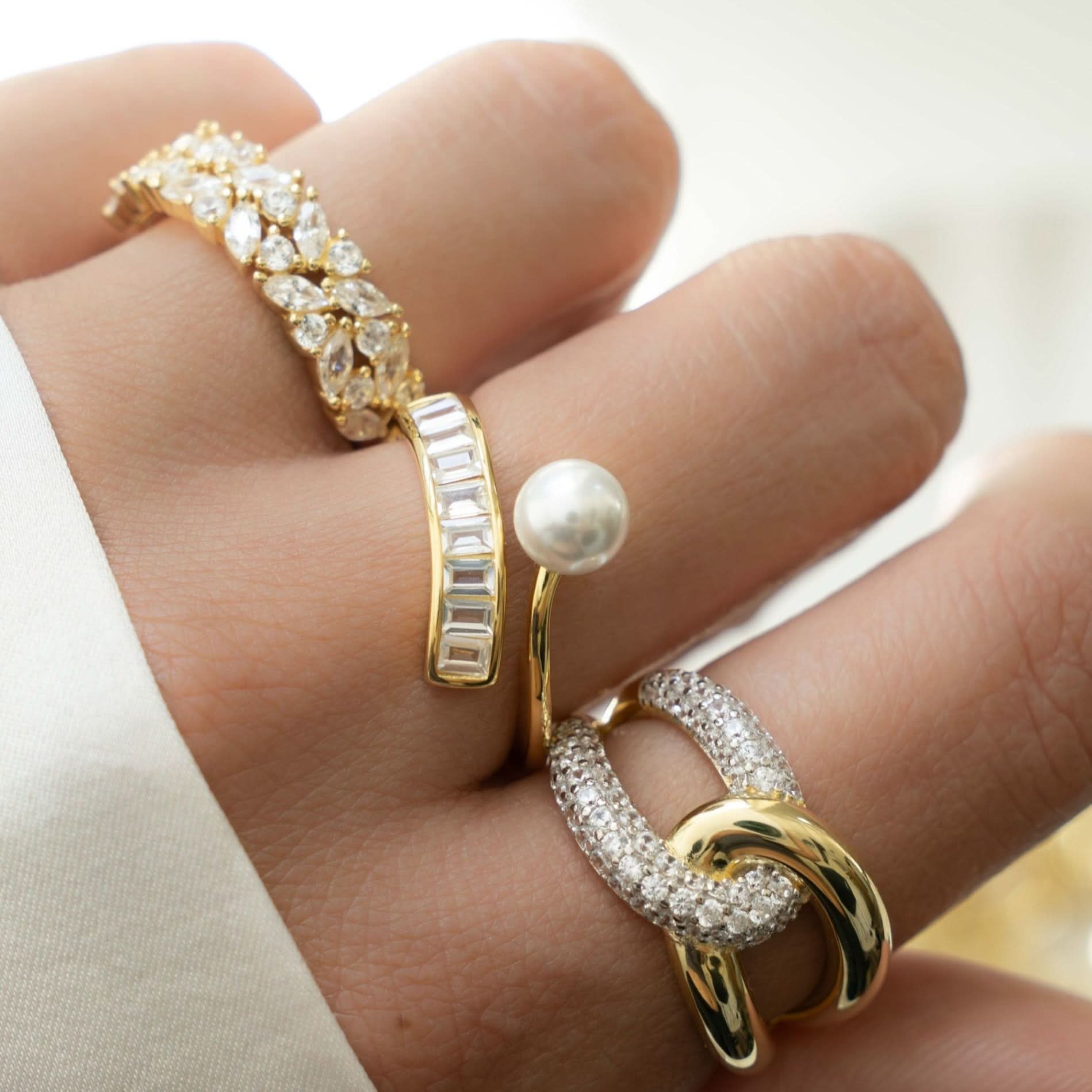 Double Cluster Ring