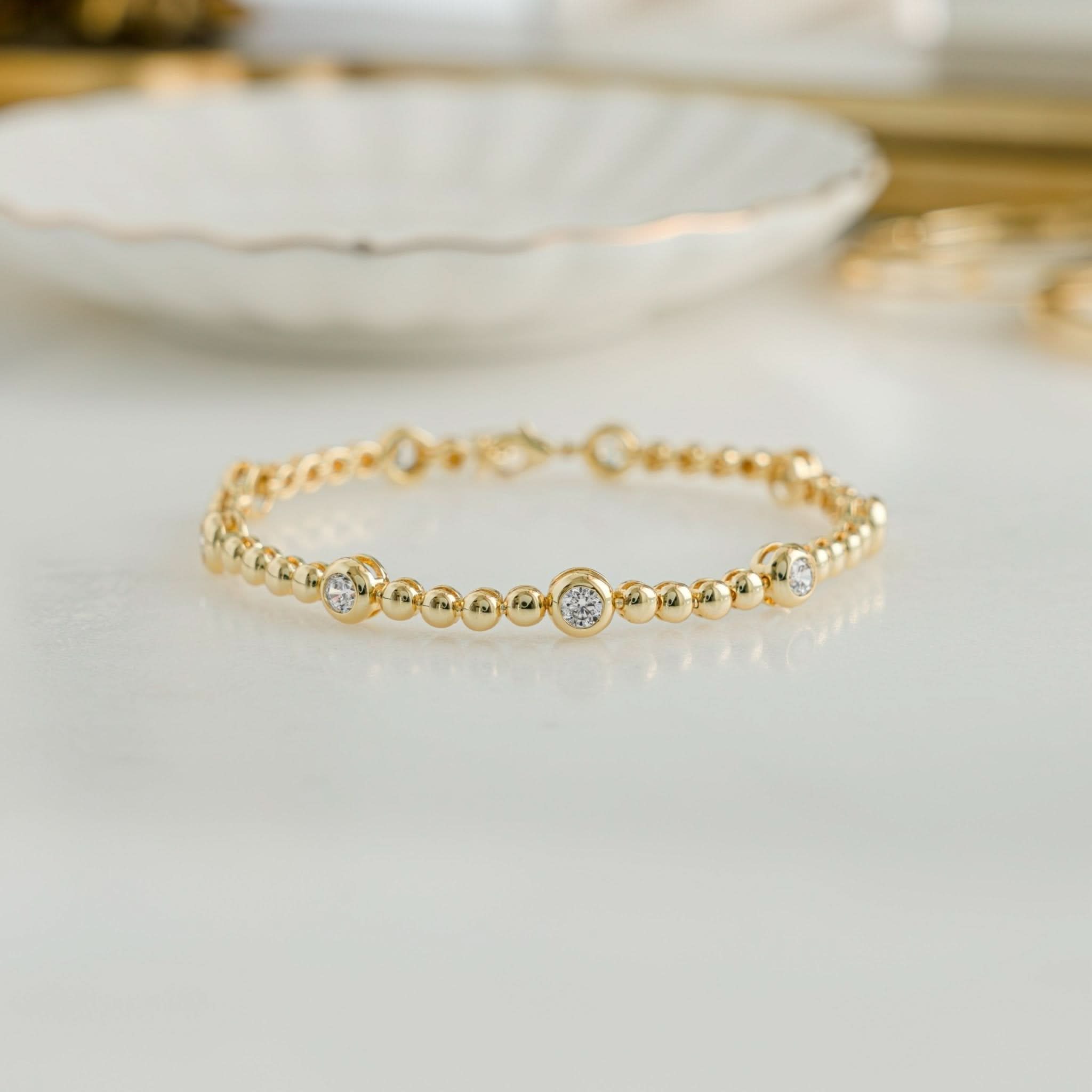 Gina Tennis Bracelet