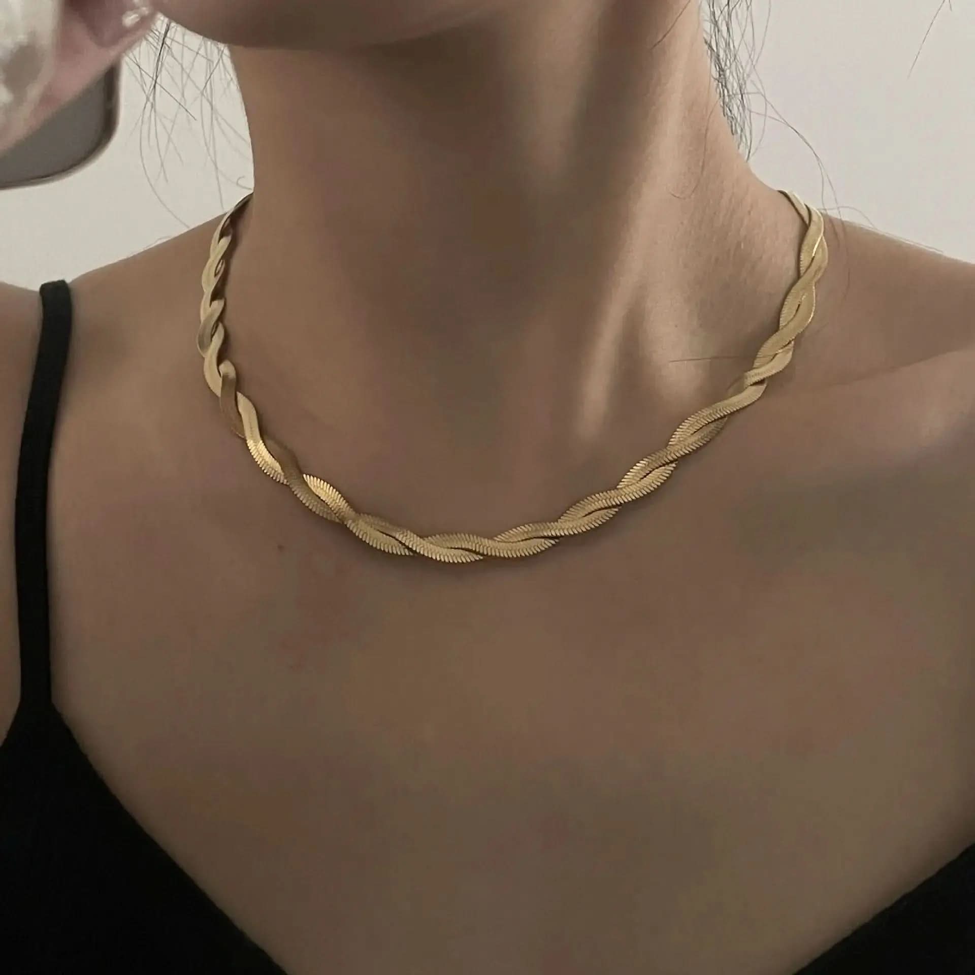 Wave Snake Chain