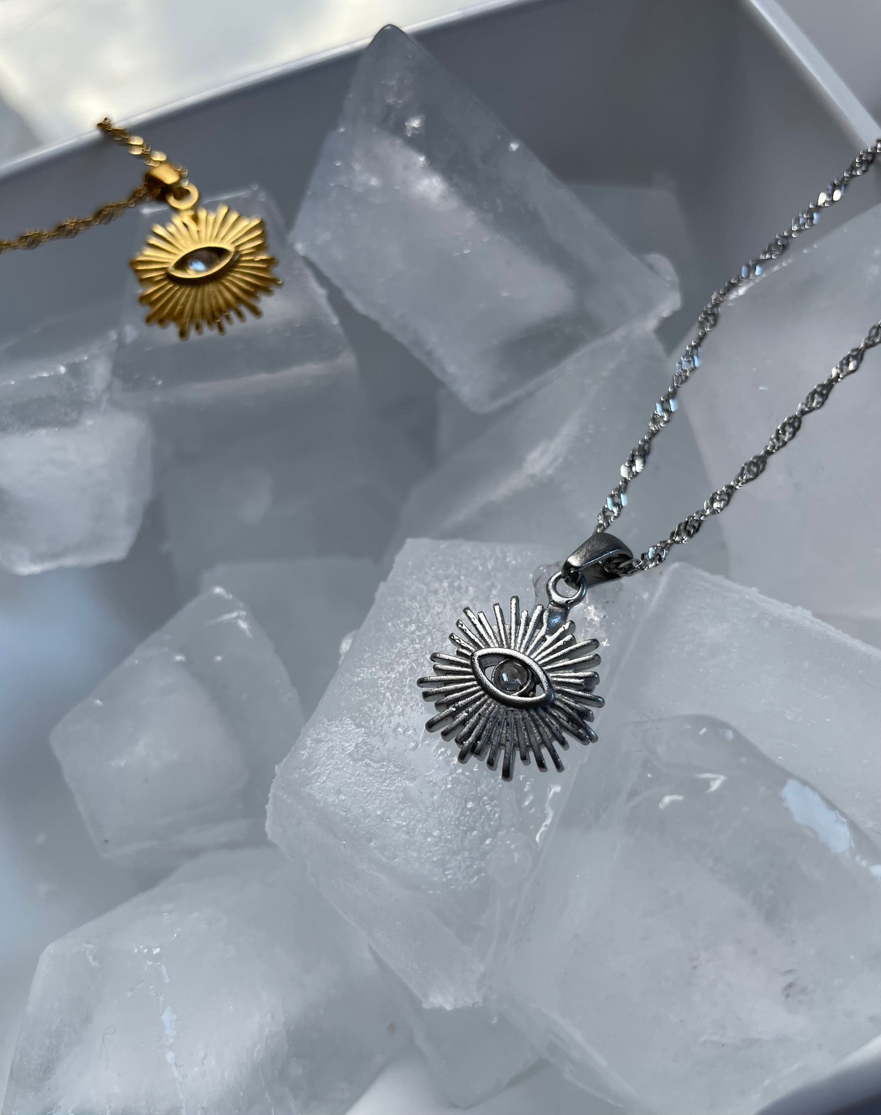 Evil Eye Sun Necklace