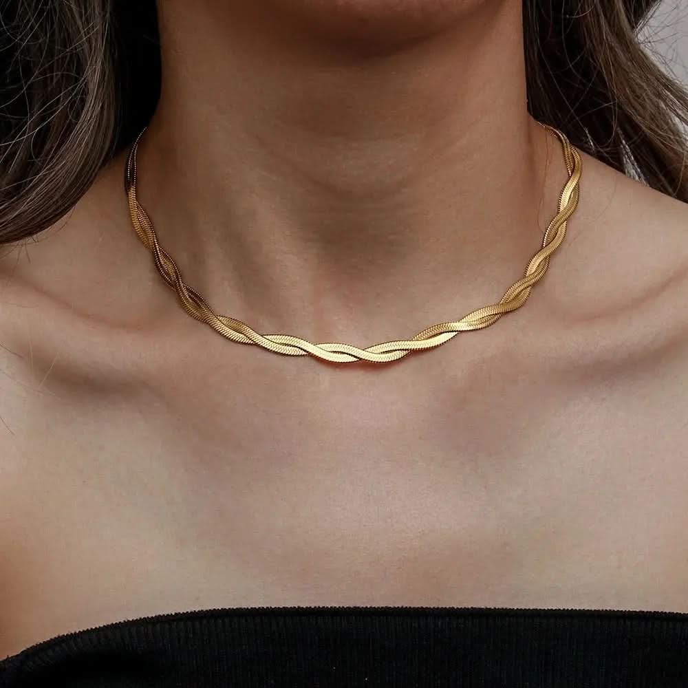 Wave Snake Chain