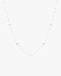 Loria Necklace Multi - Silver