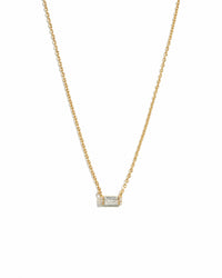 Baguette Necklace
