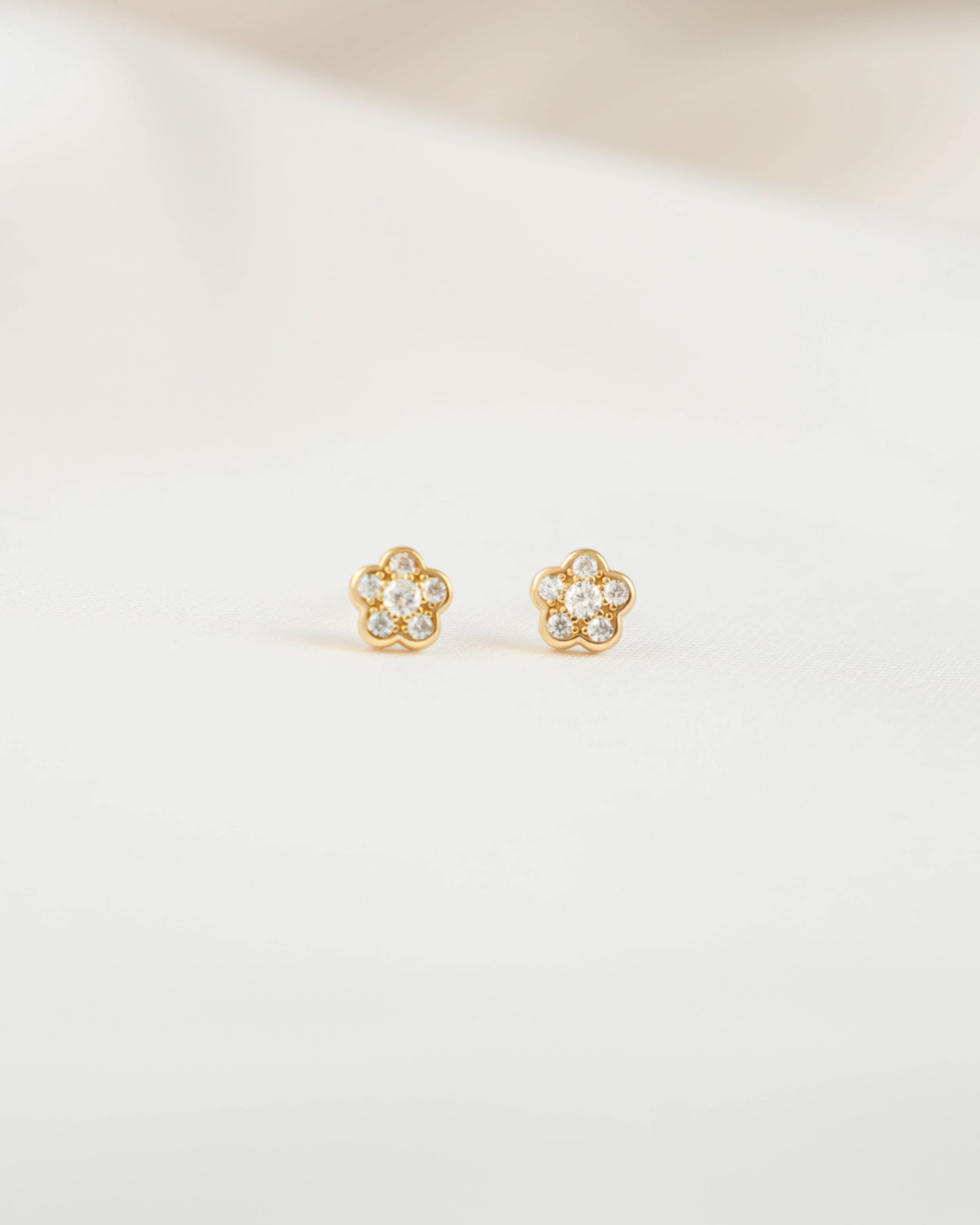 Floral Studs